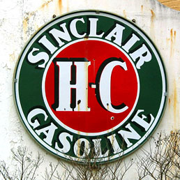 Sinclair Gasoline sign