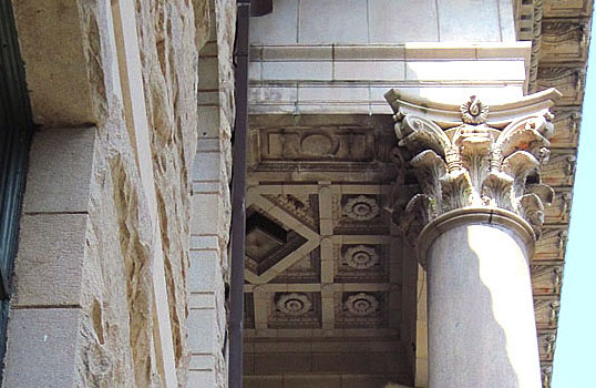 DeKalb County Courthouse detail
